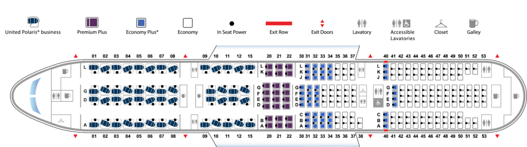 American airlines seat map