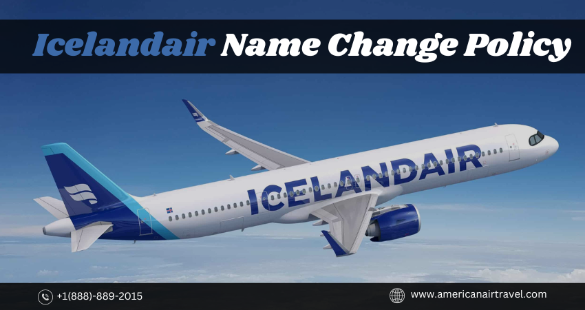 Icelandair Name Change Policy