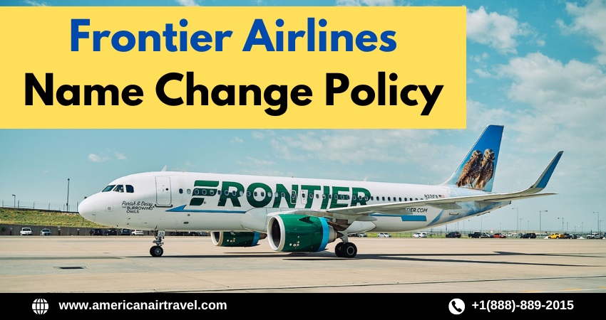 Frontier Name Change Policy