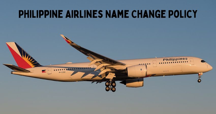 Philippine Airlines Name Change Policy