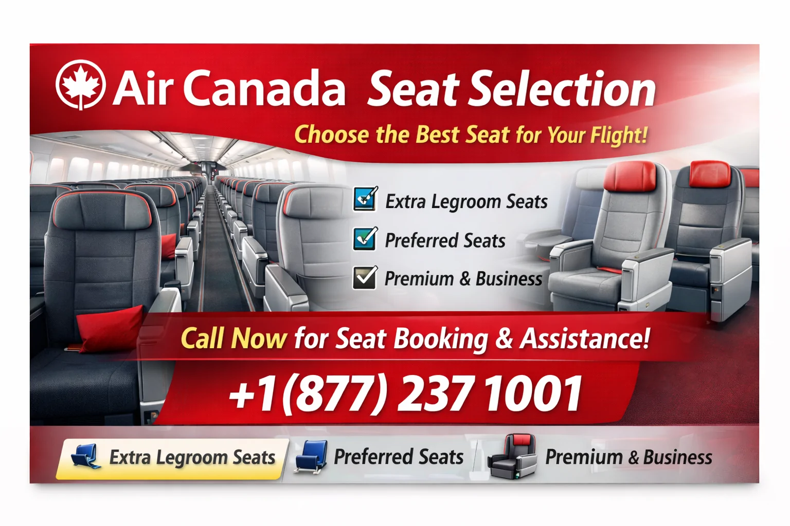 Air Canada Seat Selection: Complete Guide to Seat Booking, Fees & Assistance